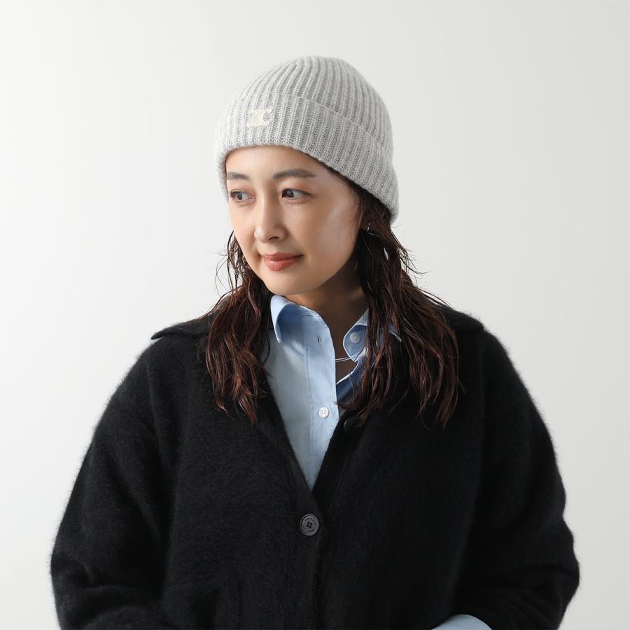 限時優惠✨訂貨🍒Celine 淺灰色冷帽  100% cashmere / FREE SIZE 💖