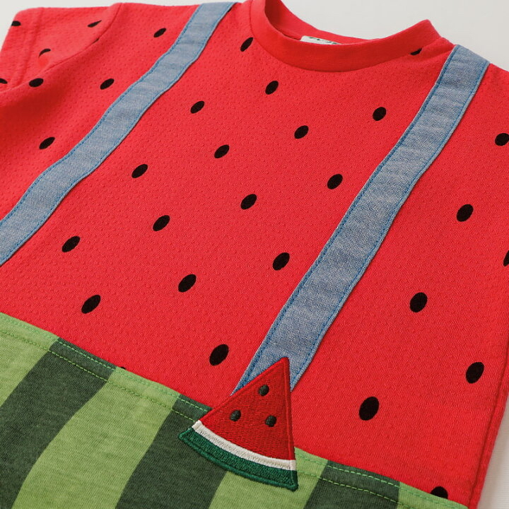 🇯🇵預訂 日本直送🇯🇵Zooland兩色水果造型吊帶短袖T恤