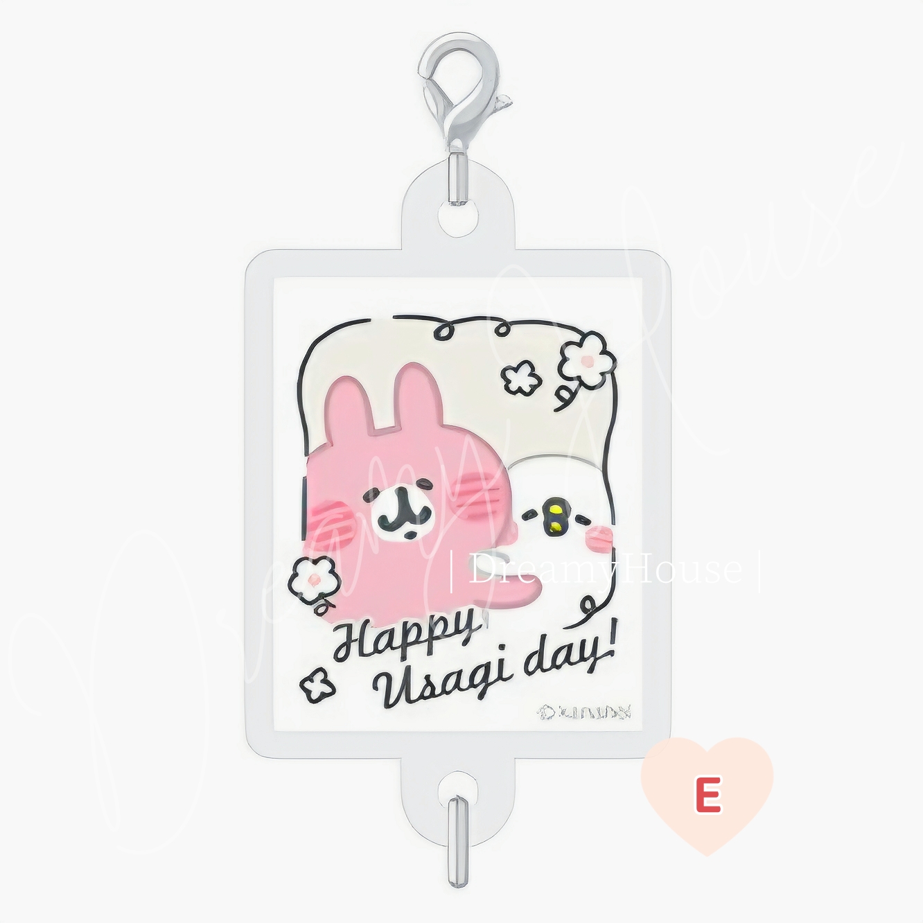 日本 kanahei YURUTTO STORE Happy Usagi day! 吊飾 charm