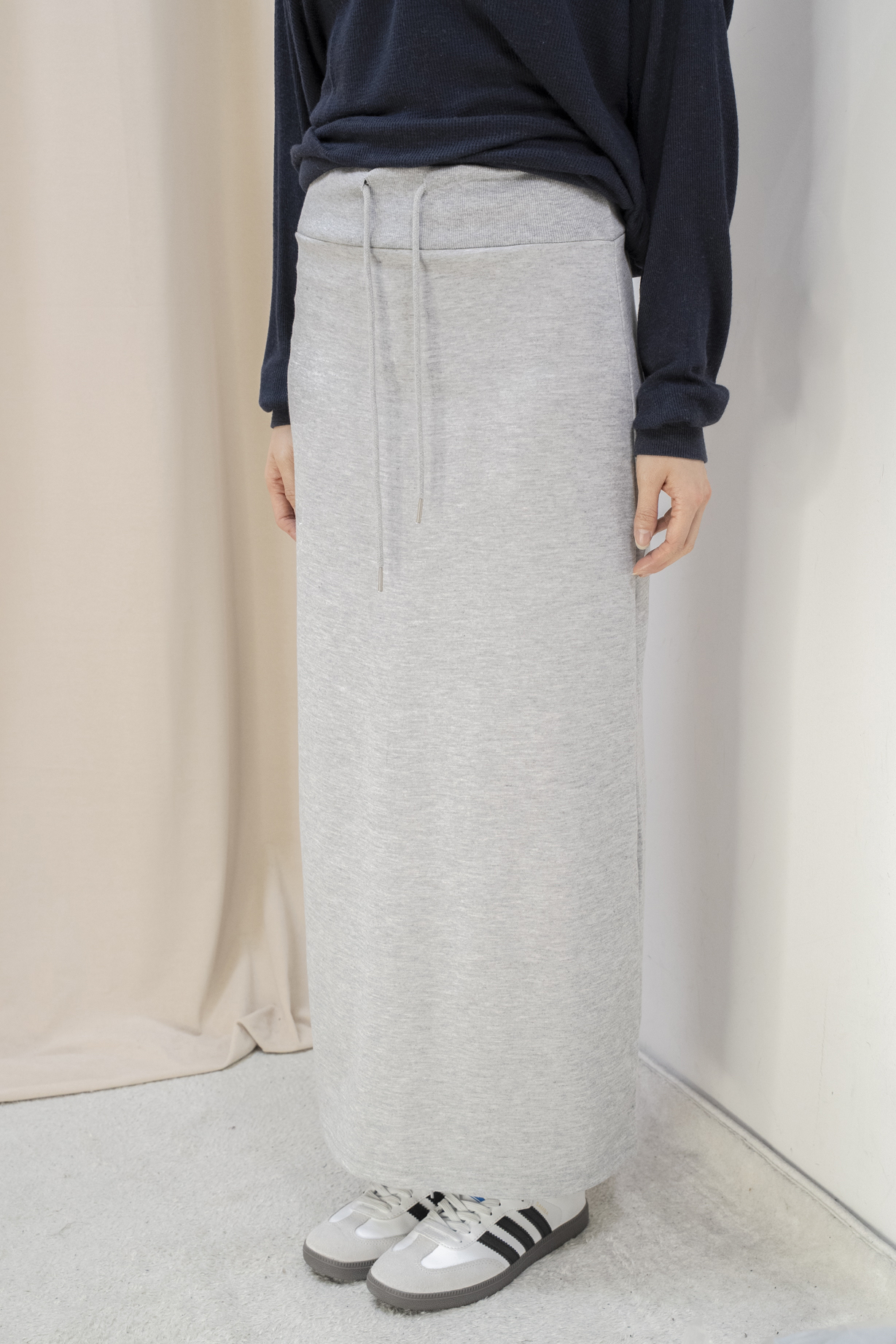 舒適棉不勒肚直順半身裙（5色）