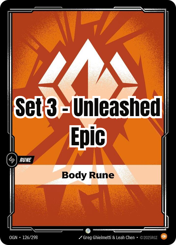 Unleashed - Epic - Body Rune (Set 3)