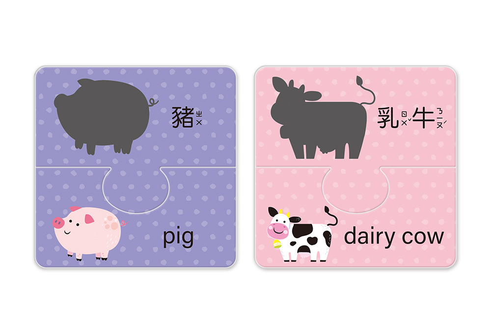 京采 寶寶的第一套拼圖遊戲：可愛動物認知學習拼圖