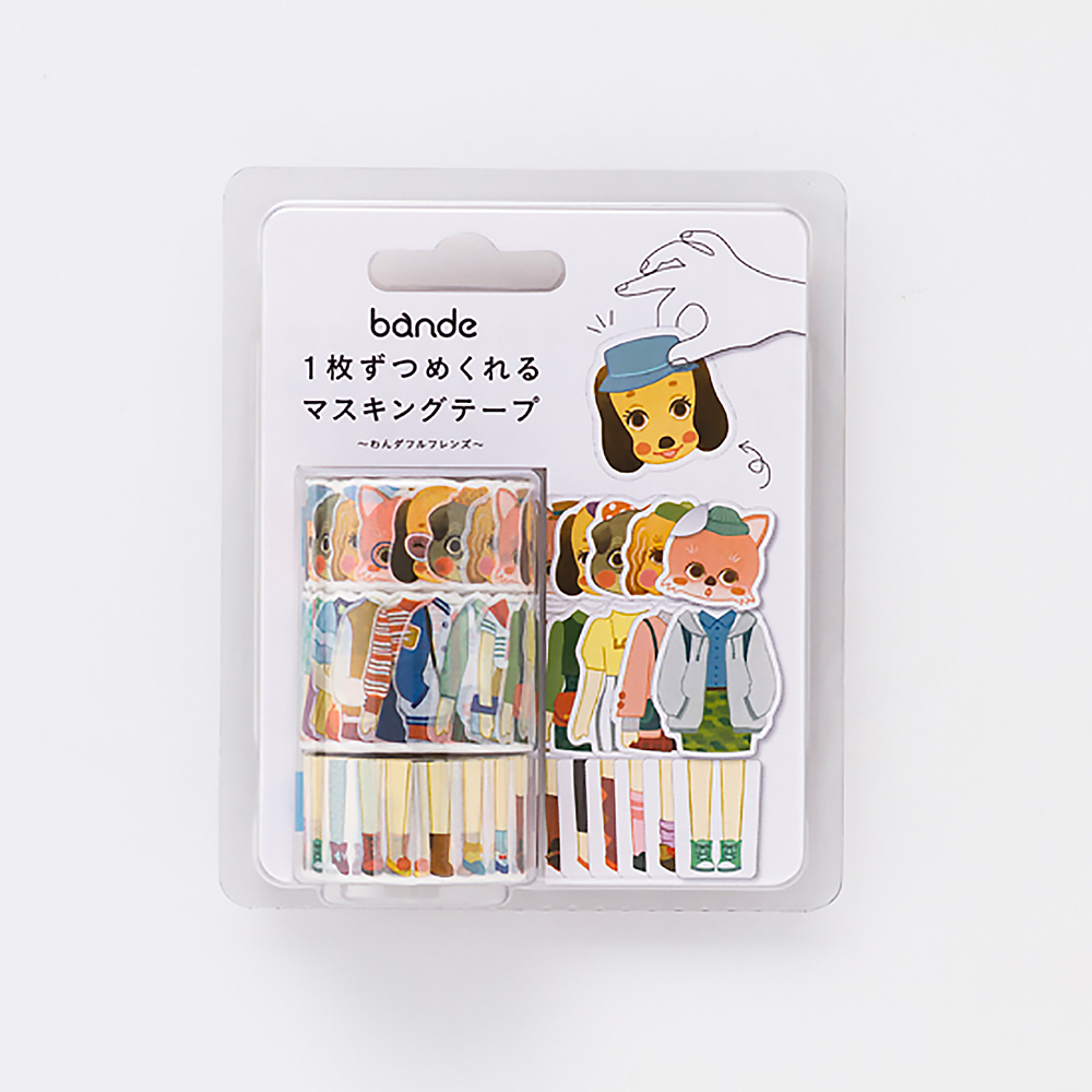 [現貨] [日本製] BANDE|BDA213|自由配貼紙|MASKING TAPE {TF102131}