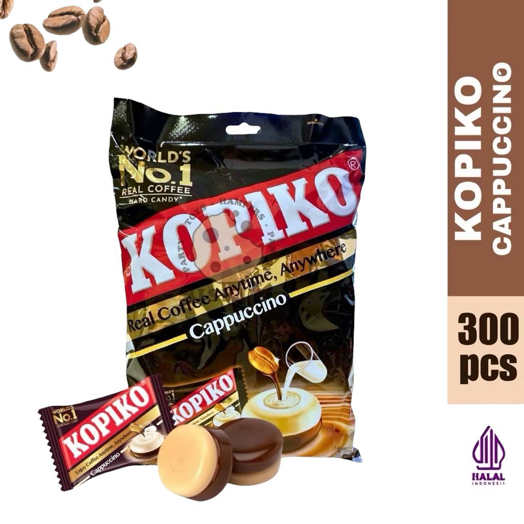 1050g (300pcs) Kopiko Coffee Cappuccino Candy Classic