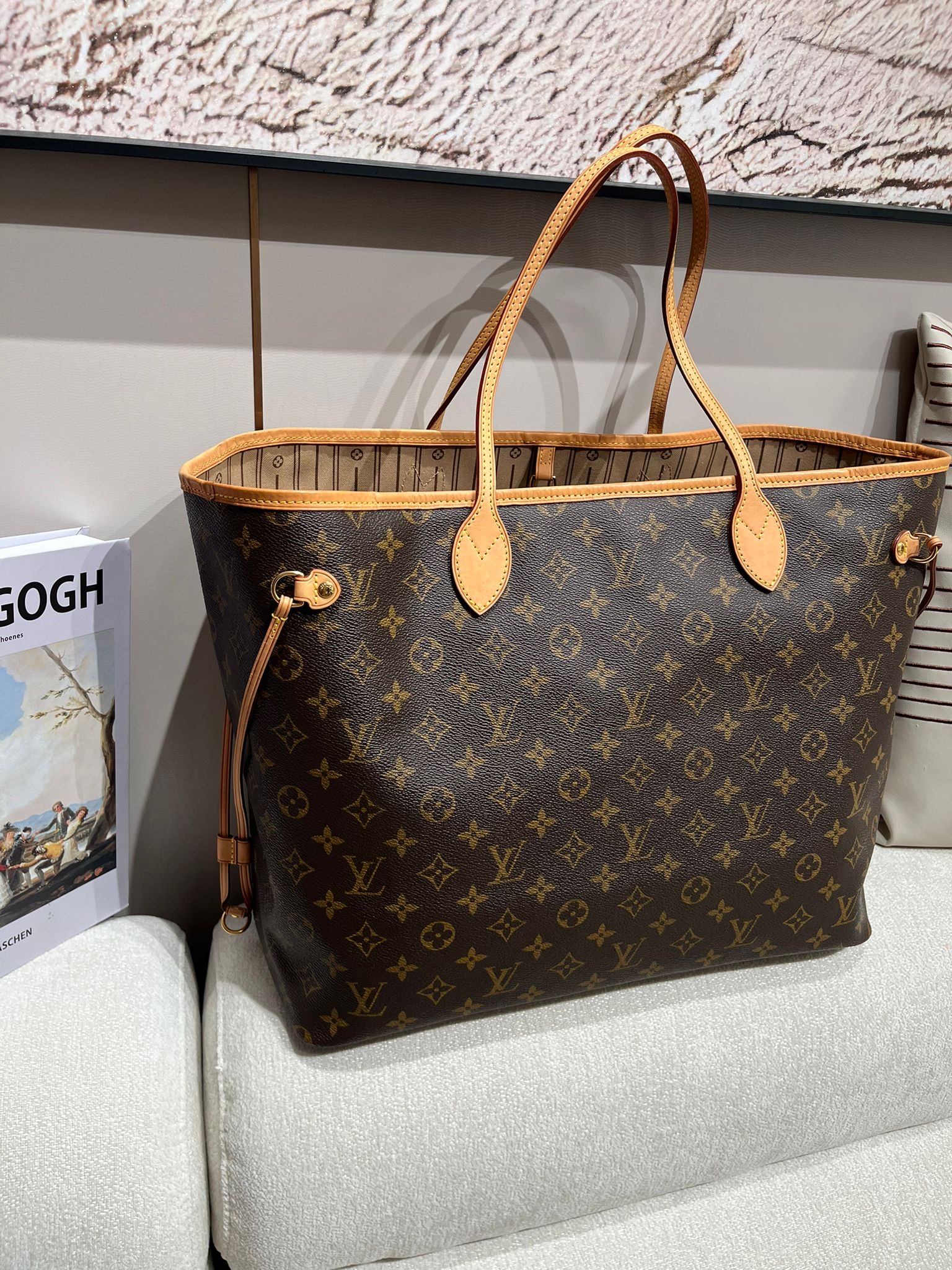 LV Neverfull GM Monogram 100%Authentic, 95%New ✅Dust bag