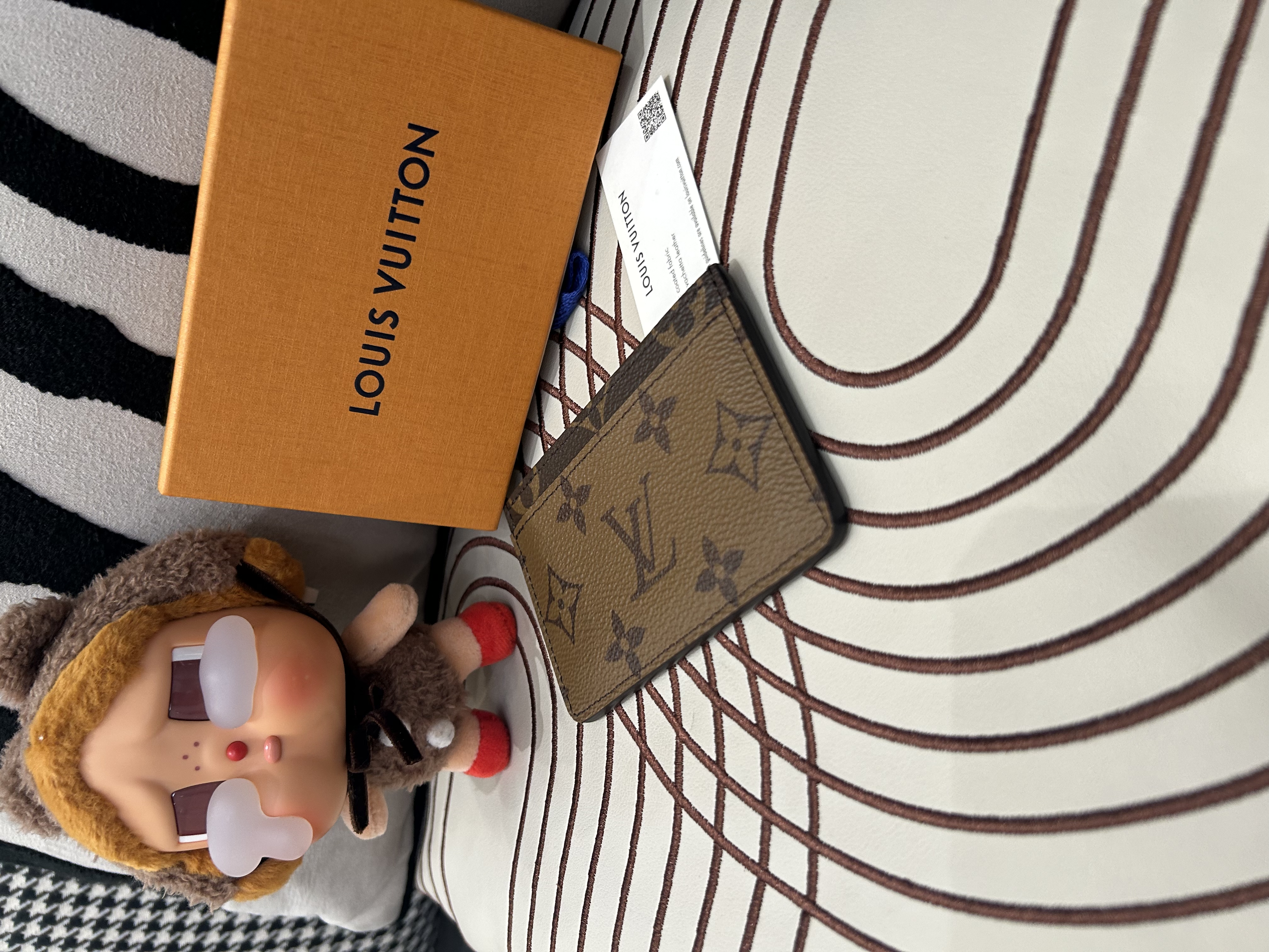 未使用品 LV Card Holder reverse Monogram 100%Authentic, Unused ✅Dust bag✅Box