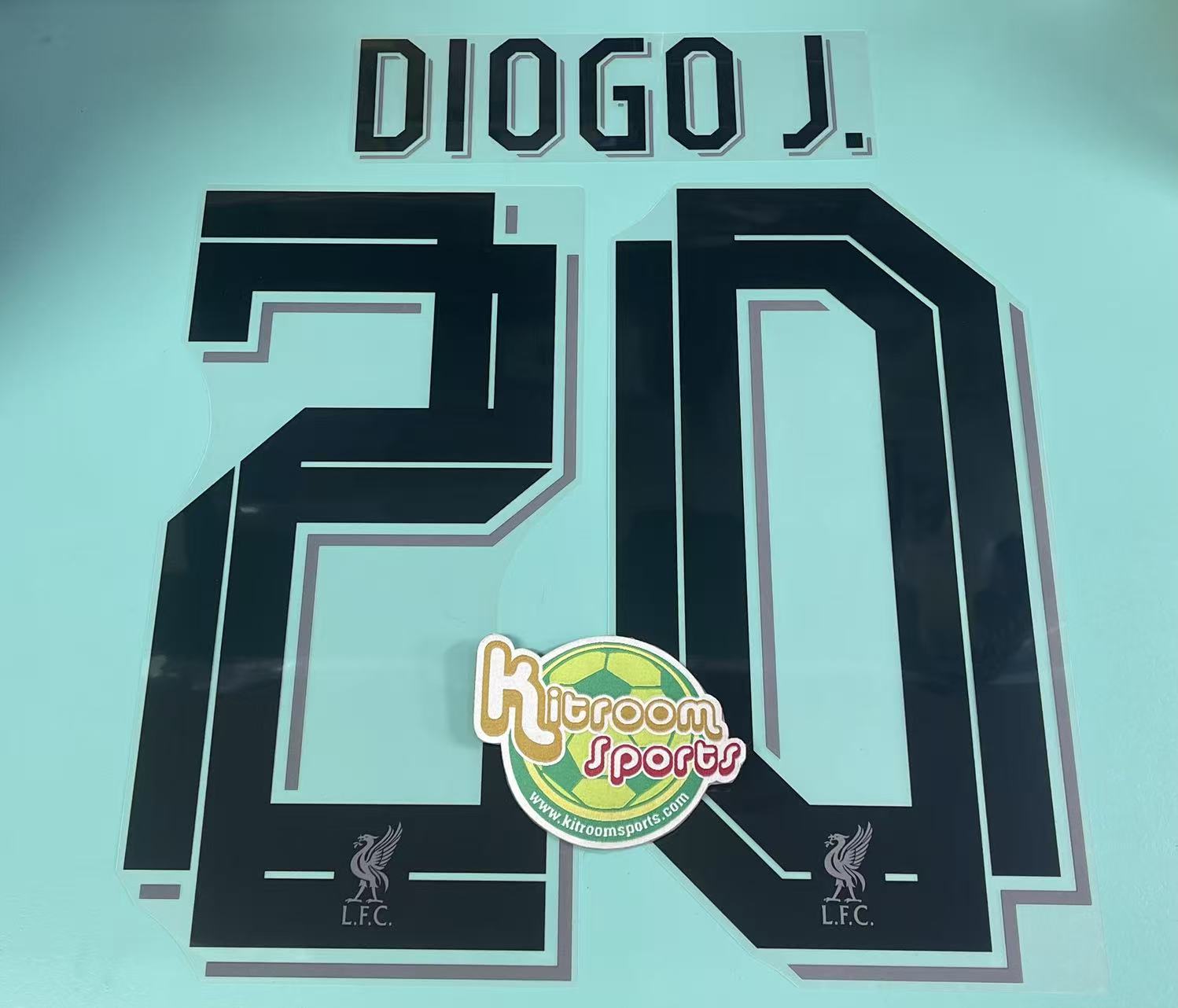 2024-25 Liverpool Away UCL Nameset #20 DIOGO J.