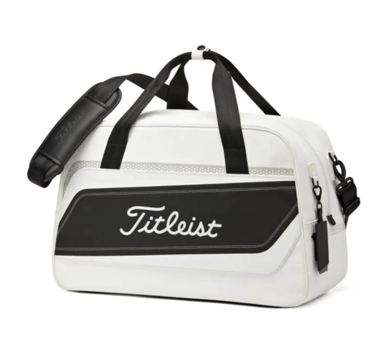 TITLEIST 高能型高爾夫球衣物包 - 白/黑色