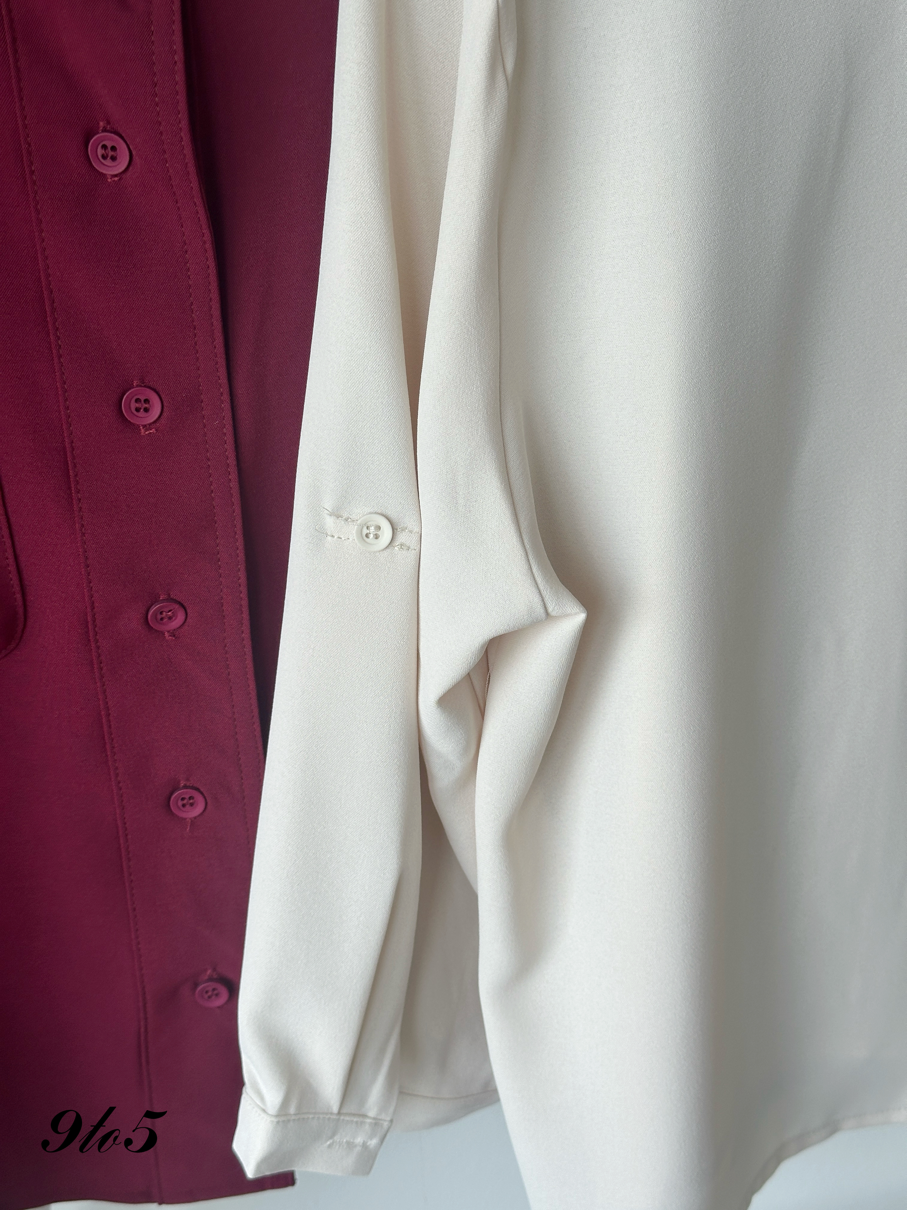 T4185 Band Collar Shirt - 3 Colors 
