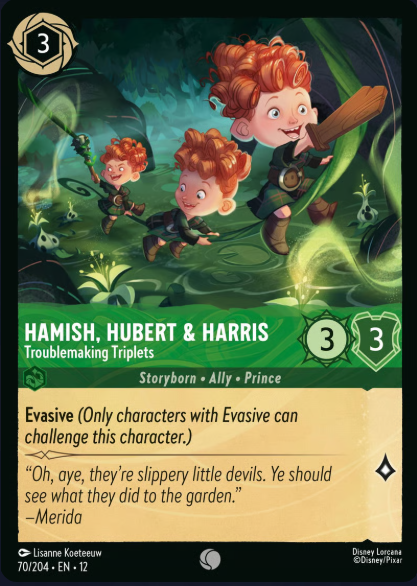 70/204 Hamish, Hubert & Harris - Troublemaking Triplets C