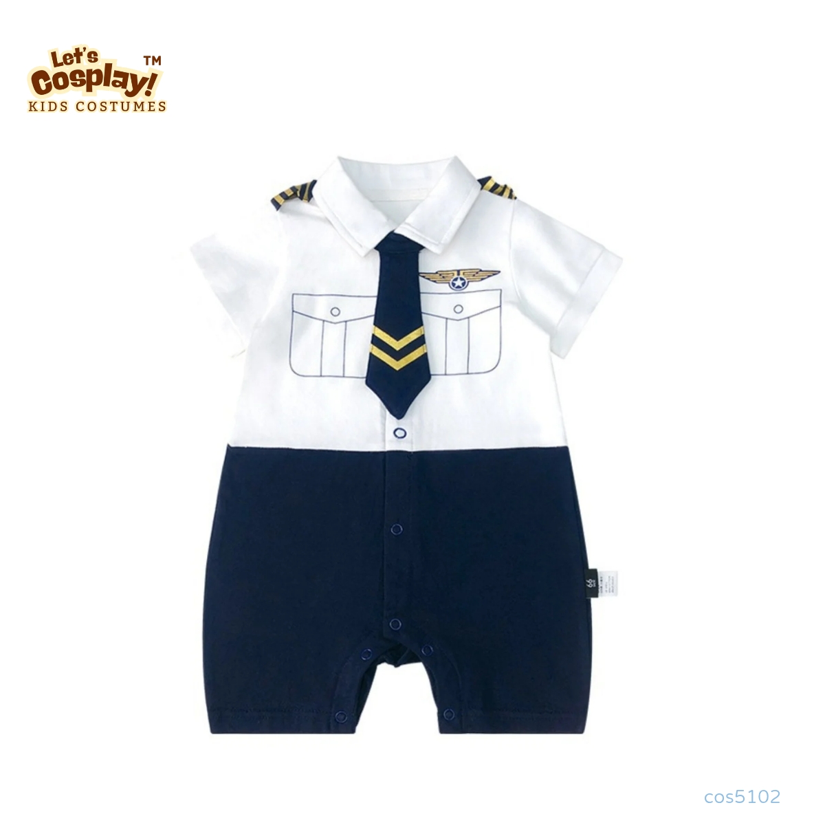 BB 飛機師服｜嬰兒百日宴一歲生日拍照服裝｜航空主題派對 Costume 香港現貨 