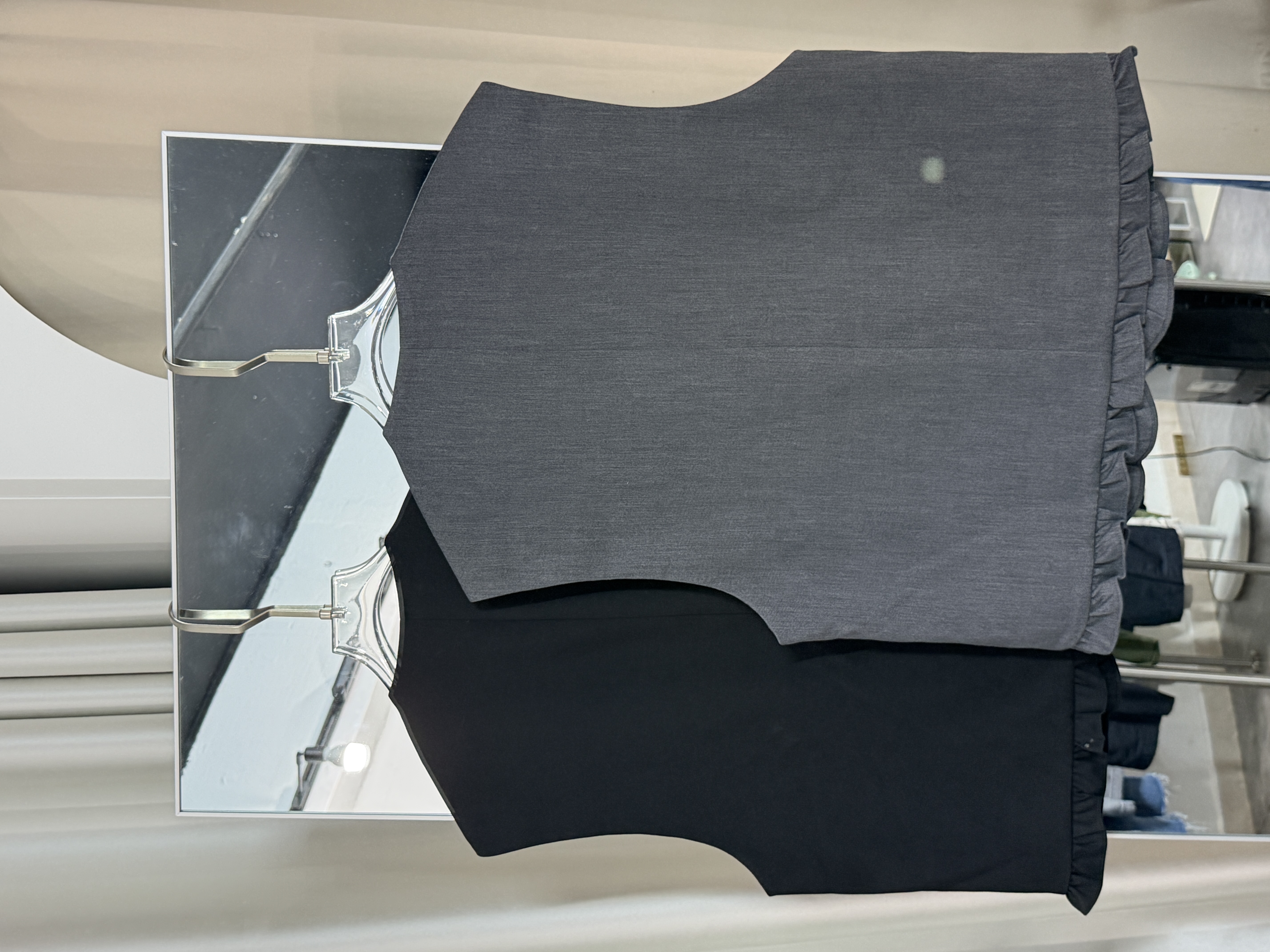 時尚荷葉邊西裝背心