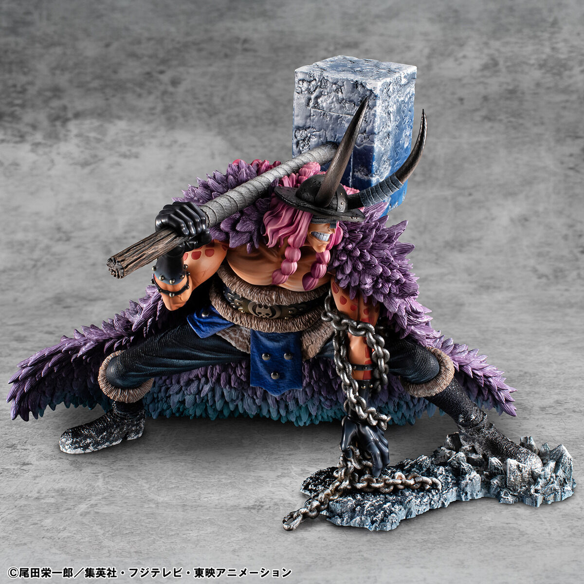 (預訂訂金 $1000) (總價 $2929) (魂限) MegaHouse Portrait.Of.Pirates One Piece “ ELB-MAXIMUM” 海賊王 艾爾帕布 洛基 (行版) POP Loki
