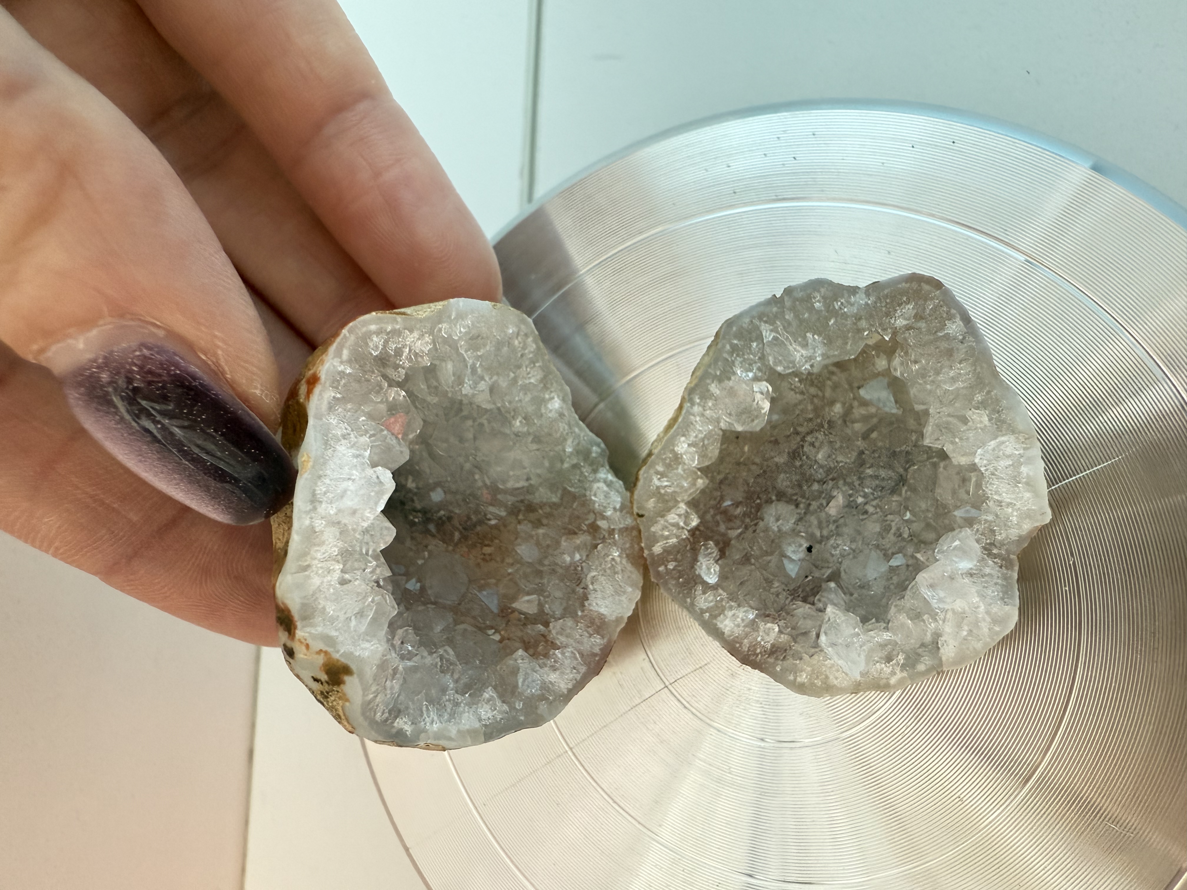 迷你白水晶原石