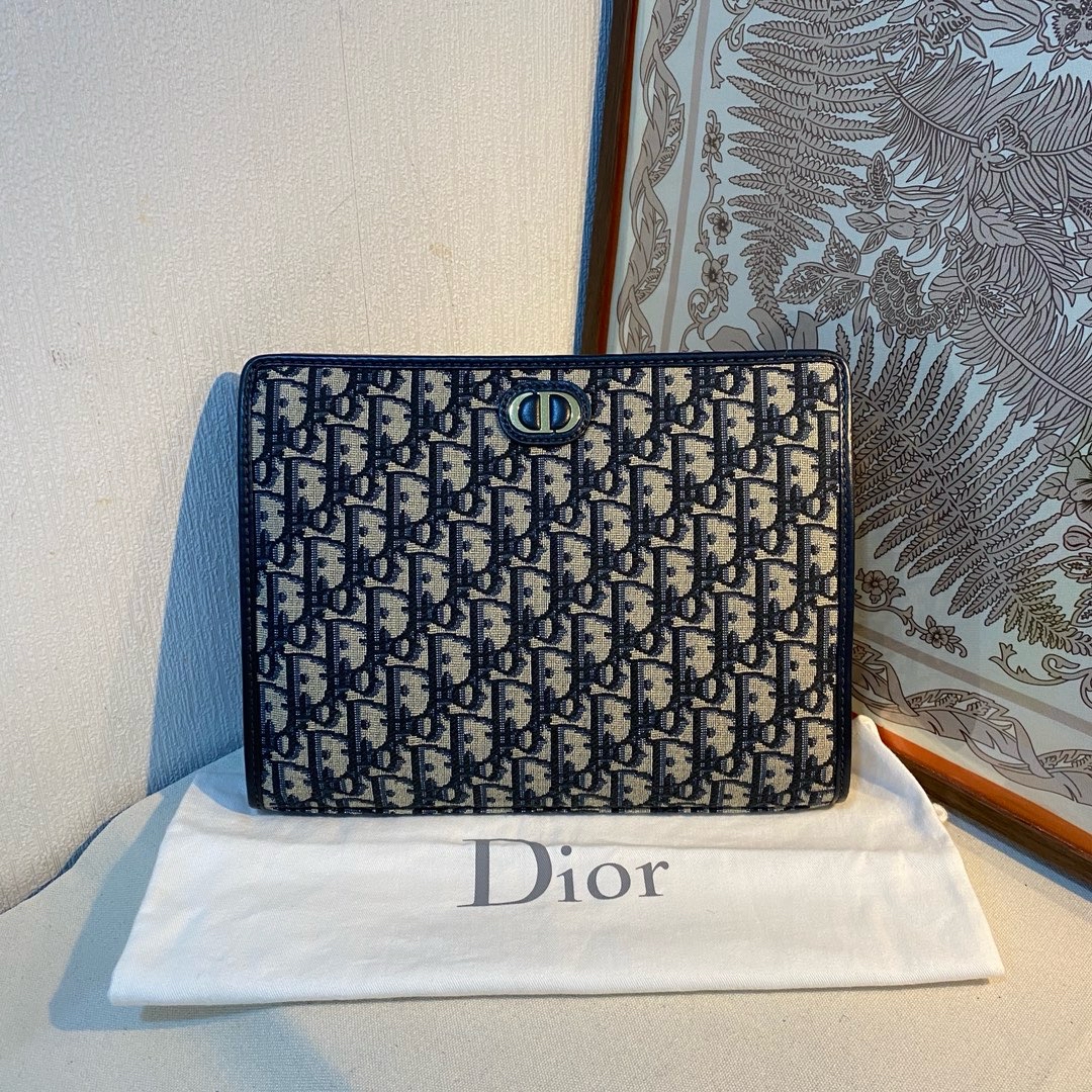 Pre-owned Dior Montaigne Dea Pouch