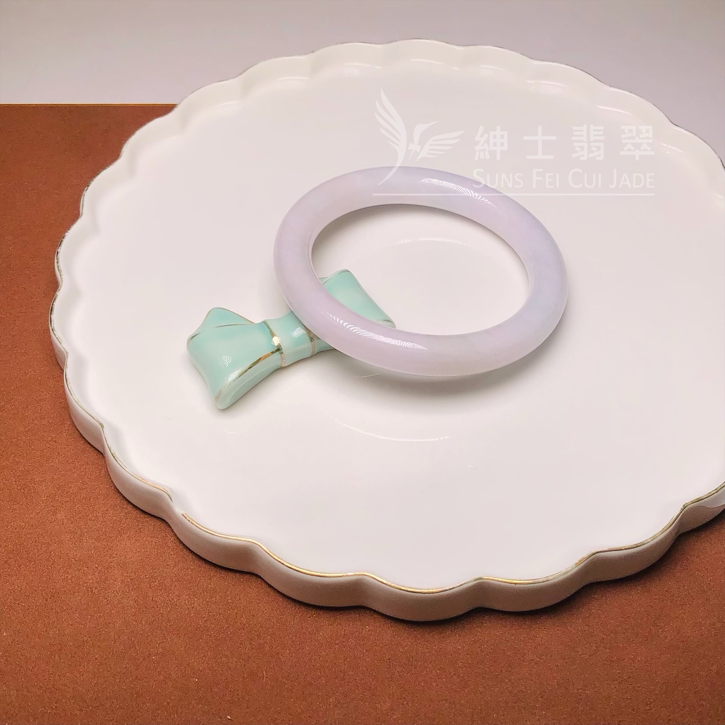 木那粉紫春彩圓鐲61.6mm