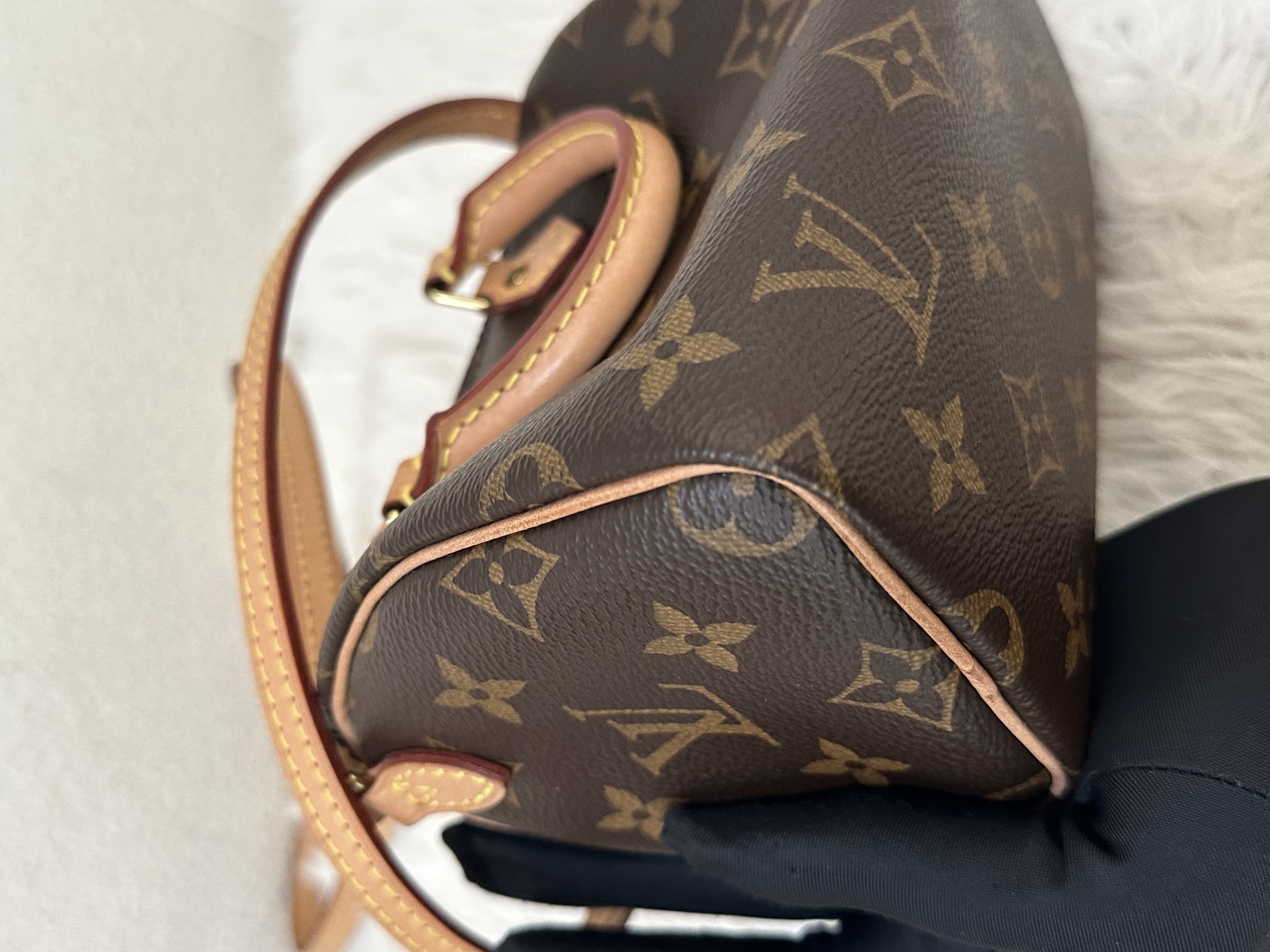 Pre-owned Louis Vuitton Nano Speedy /26NY12