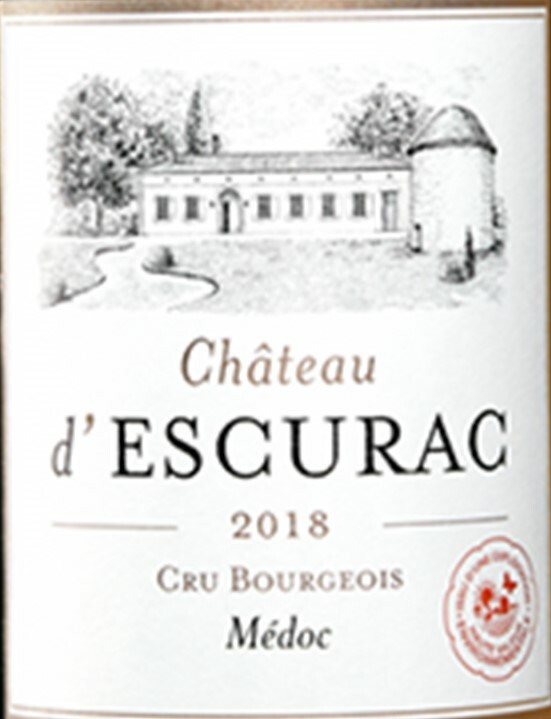 Chateau  D' Escurac Rouge 2018, Cru Bourgeois Medoc