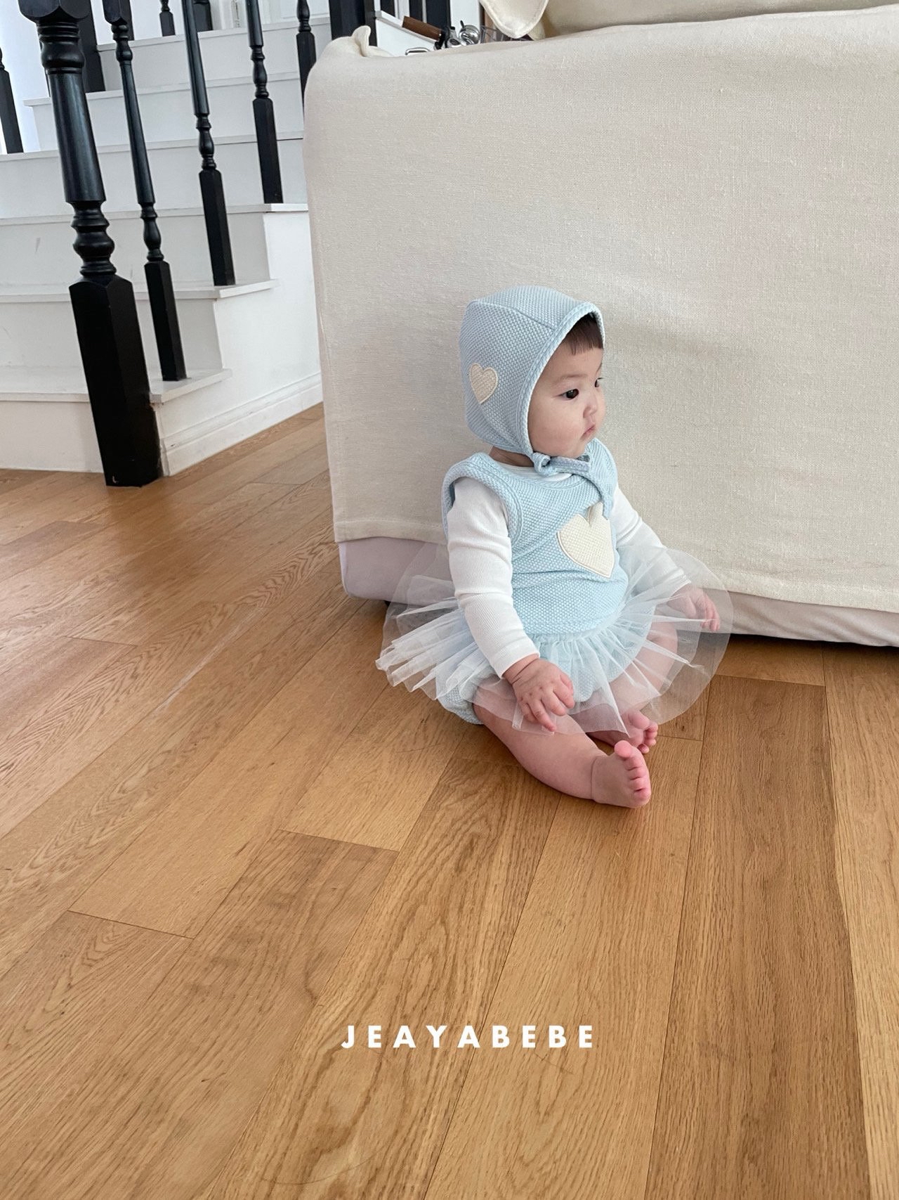 🇰🇷Jeayabebe set (帽+馬甲背心+褲）