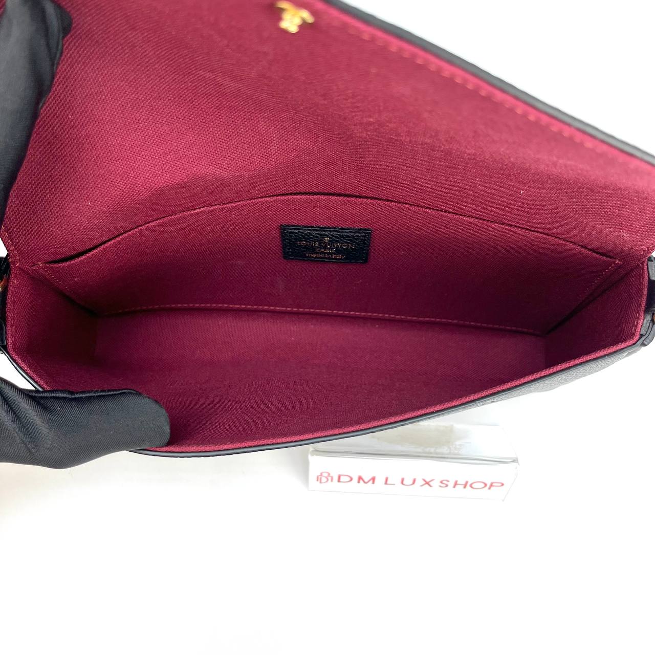 LV Felicie Pochette Bicolor Empreinte GHW