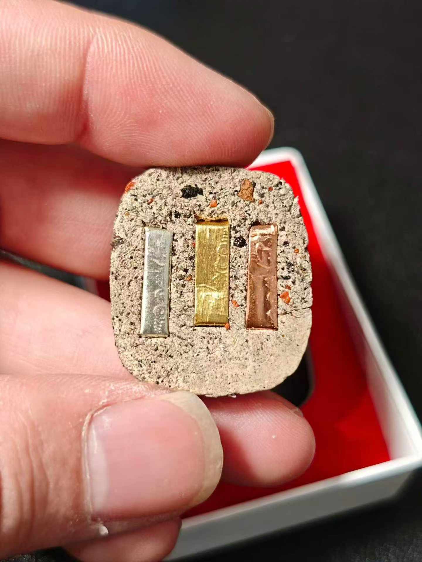 龍婆禪南 2568 鬼兵必打金銀銅三符片