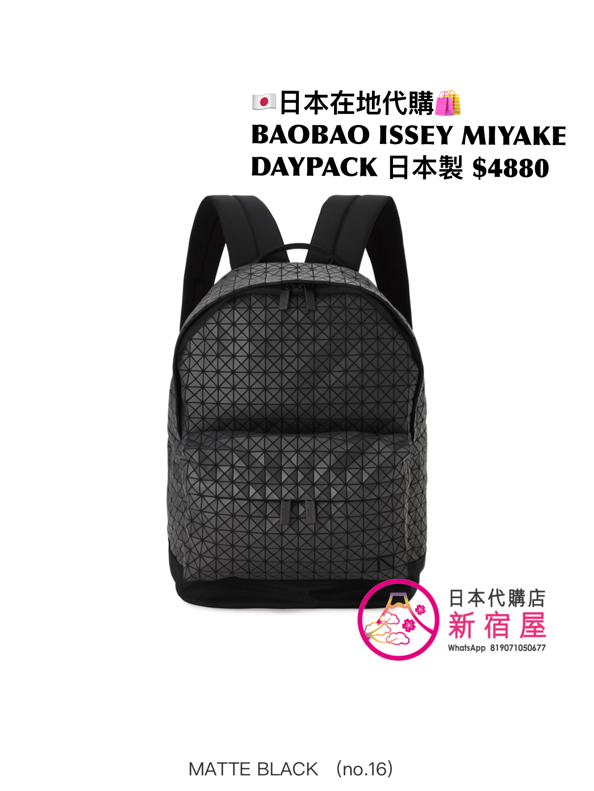 BAOBAO ISSEY MIYAKE DAYPACK