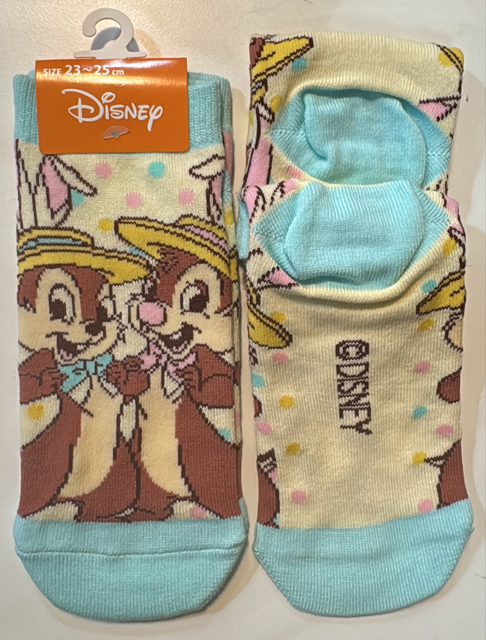 Disney 大人襪子 (Pooh / Chip&Dale)