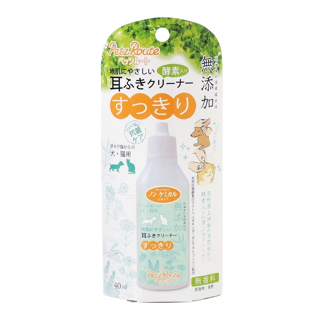 Petz Route 日本 天然無添加潔耳水 40ml