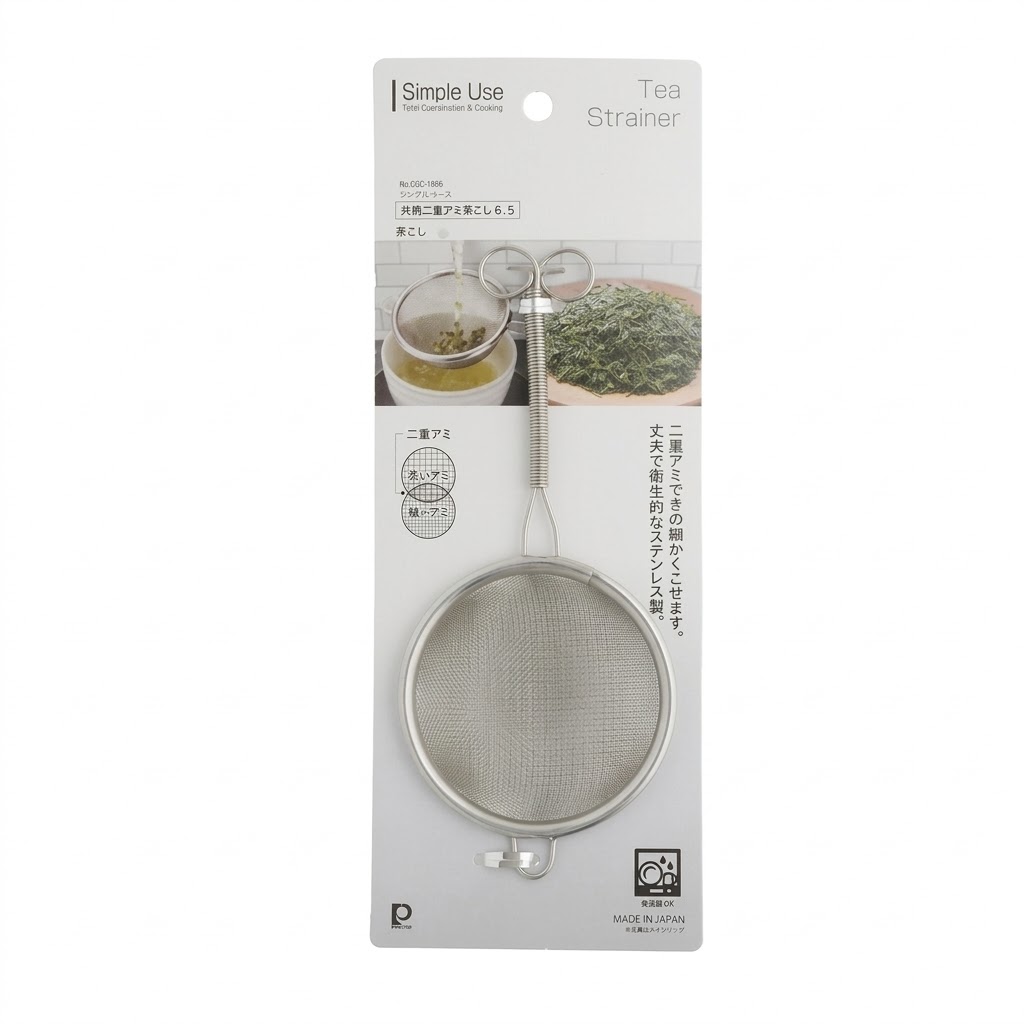 【現貨】🔥🔥【日本製《PEARL METAL》不鏽鋼雙層不變形茶濾網】