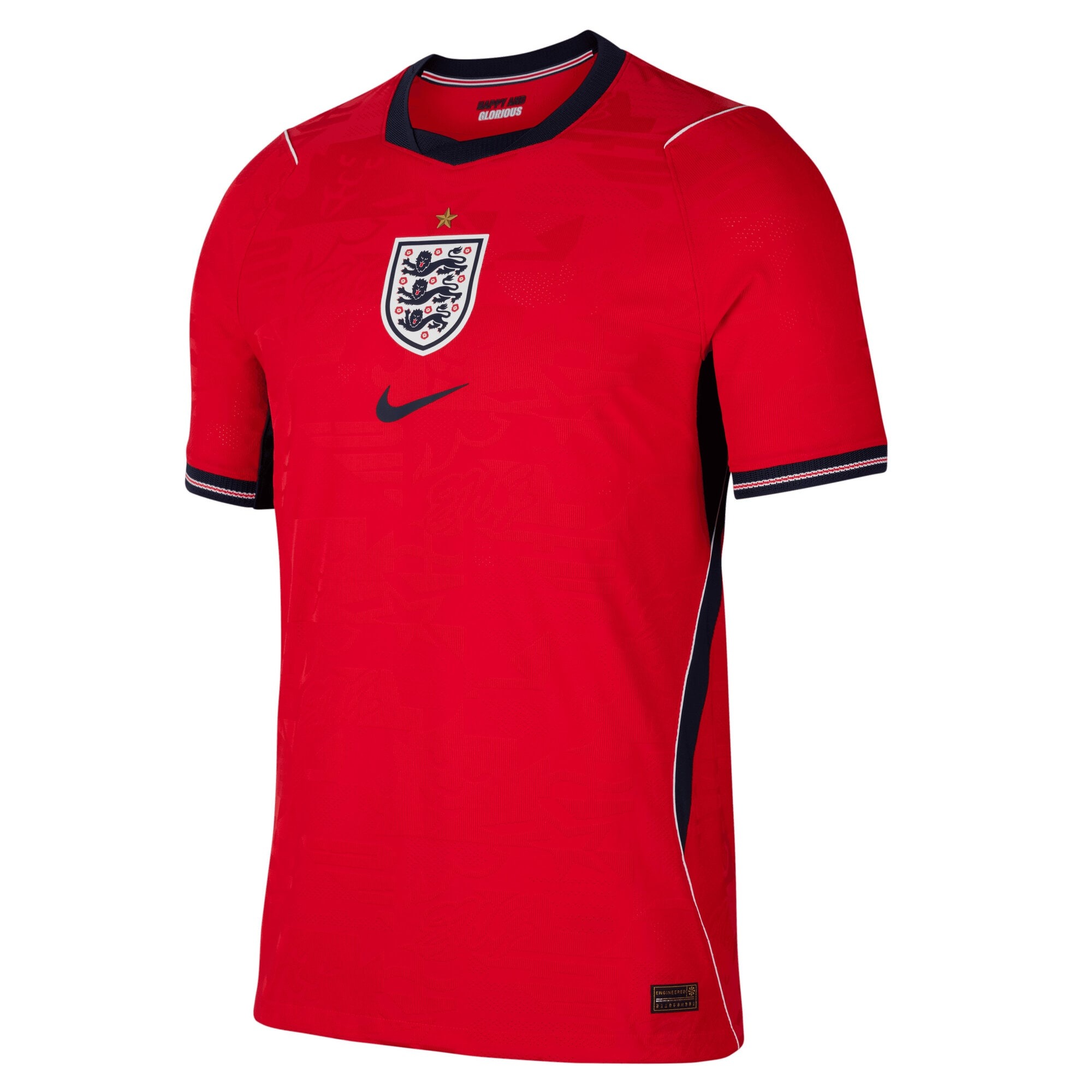 經典三色重現 Nike England 英格蘭 2026-27 作客球員版球衣 (可加印字章) IB5195