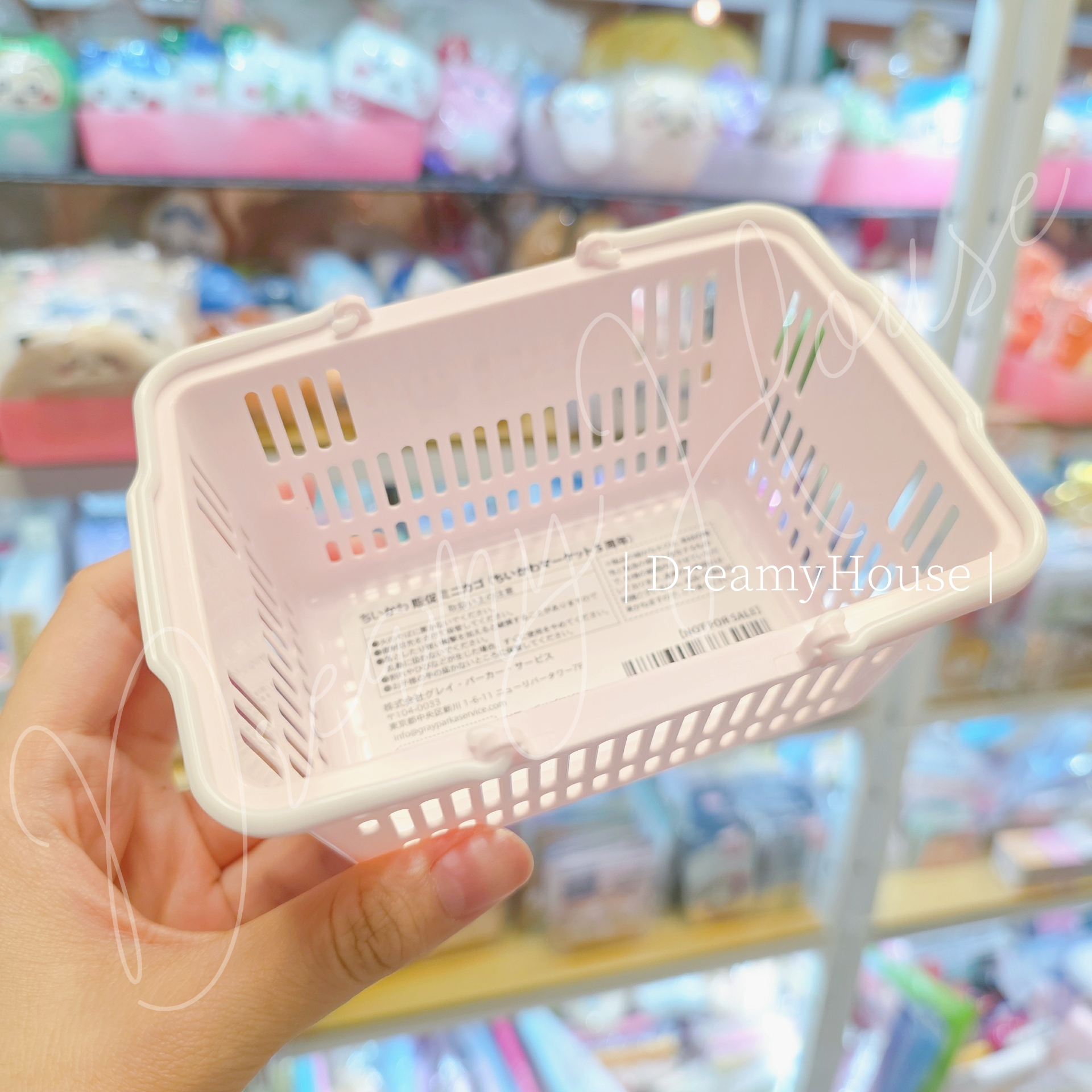 日本 Chiikawa Market 5週年紀念 特典 迷你購物籃