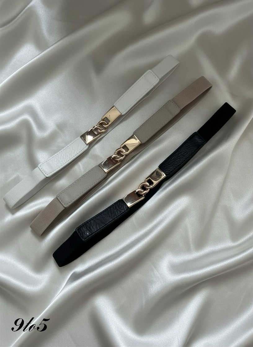 B0116 Chain Elastic Belt - 3 Colors 