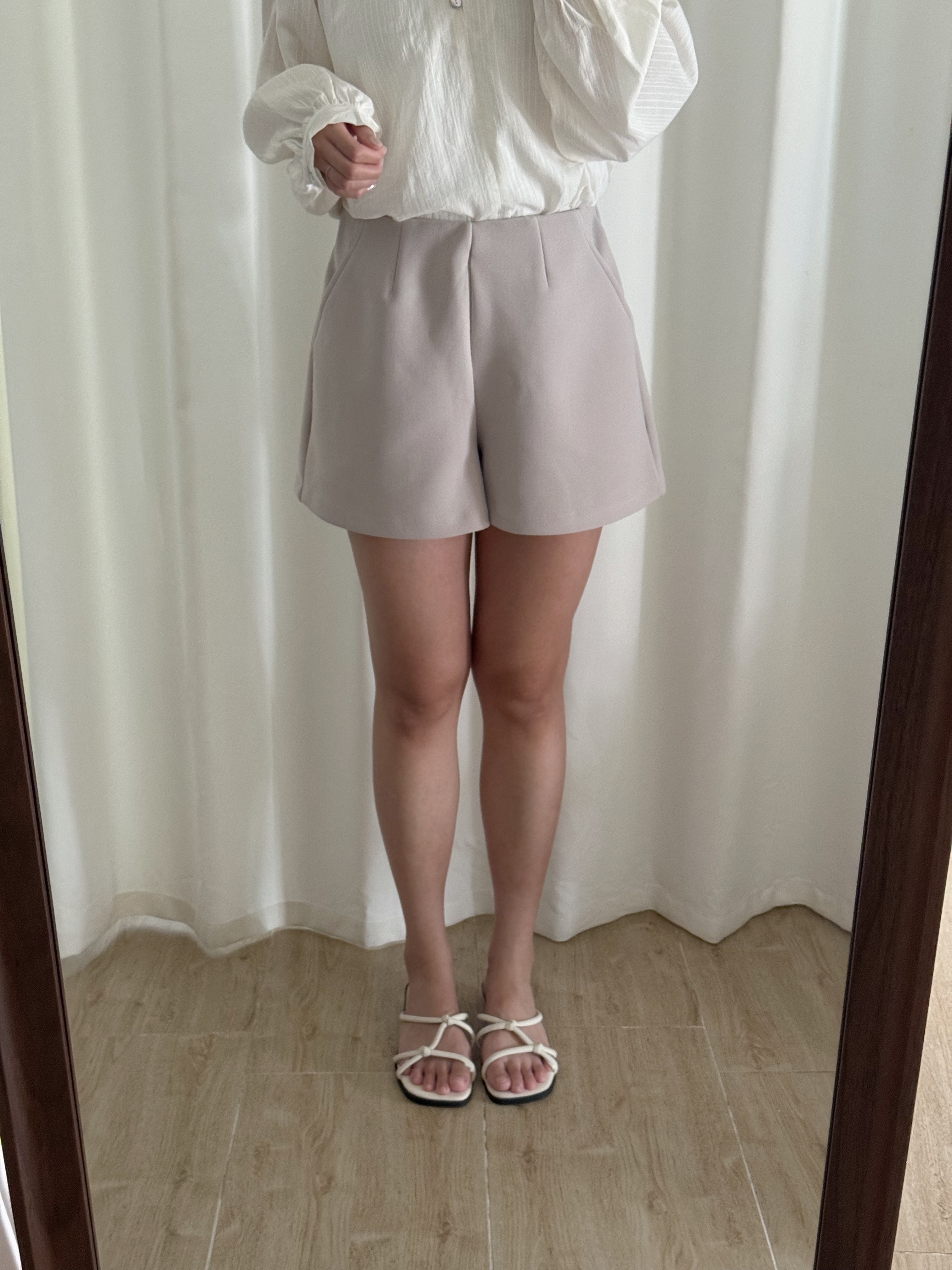 [大碼女生ok!]大彈性傘型短褲(三色入)