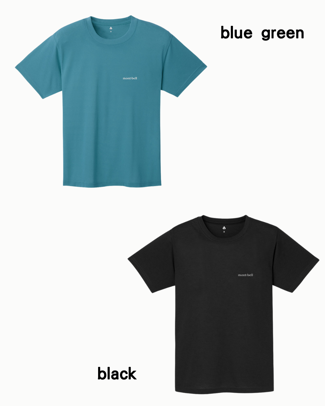 代購【 2026新色 日本直送  montbell wickron logo tee 男女裝 簡約 短袖 品牌 標誌 T shirt |  Tee 恤 unisex 】