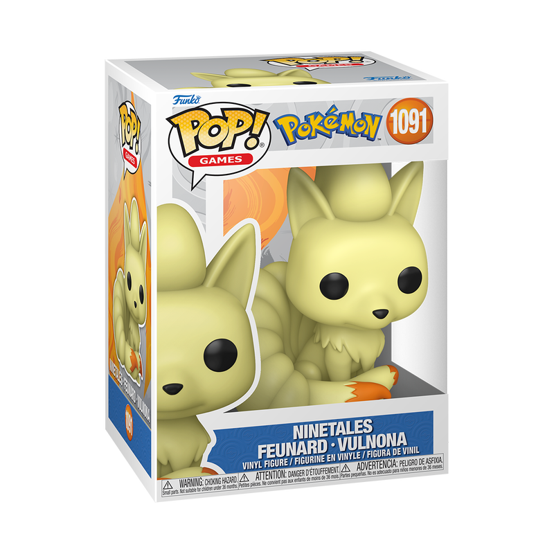 📦訂購 美國代購 Funko POP! Pokemon Ninetales Figure 寵物小精靈 九尾 模型
