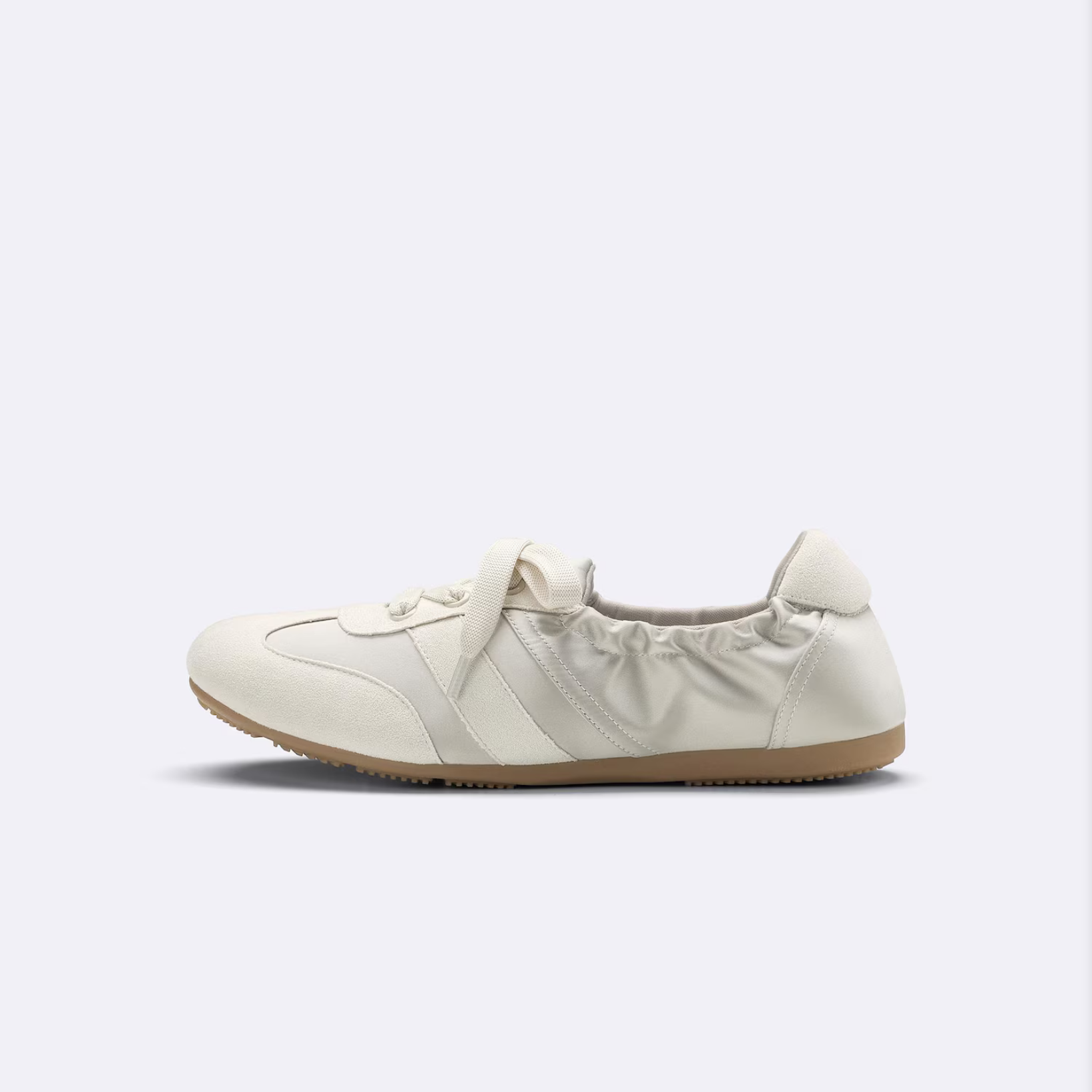 GU Gathered Ballet Sneakers