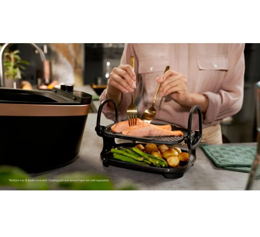 香港行貨Philips 飛利浦 Air Steam Cooker 空氣蒸鍋 NX0960/98 2年保養