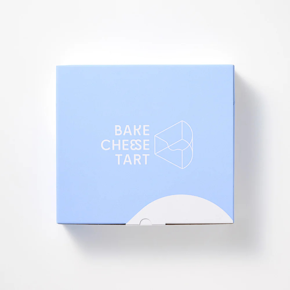 日本直送  BAKE CHEESE TART  芝士蛋撻6P BOX〈原創芝士蛋撻3個・抹茶芝士蛋撻3個〉