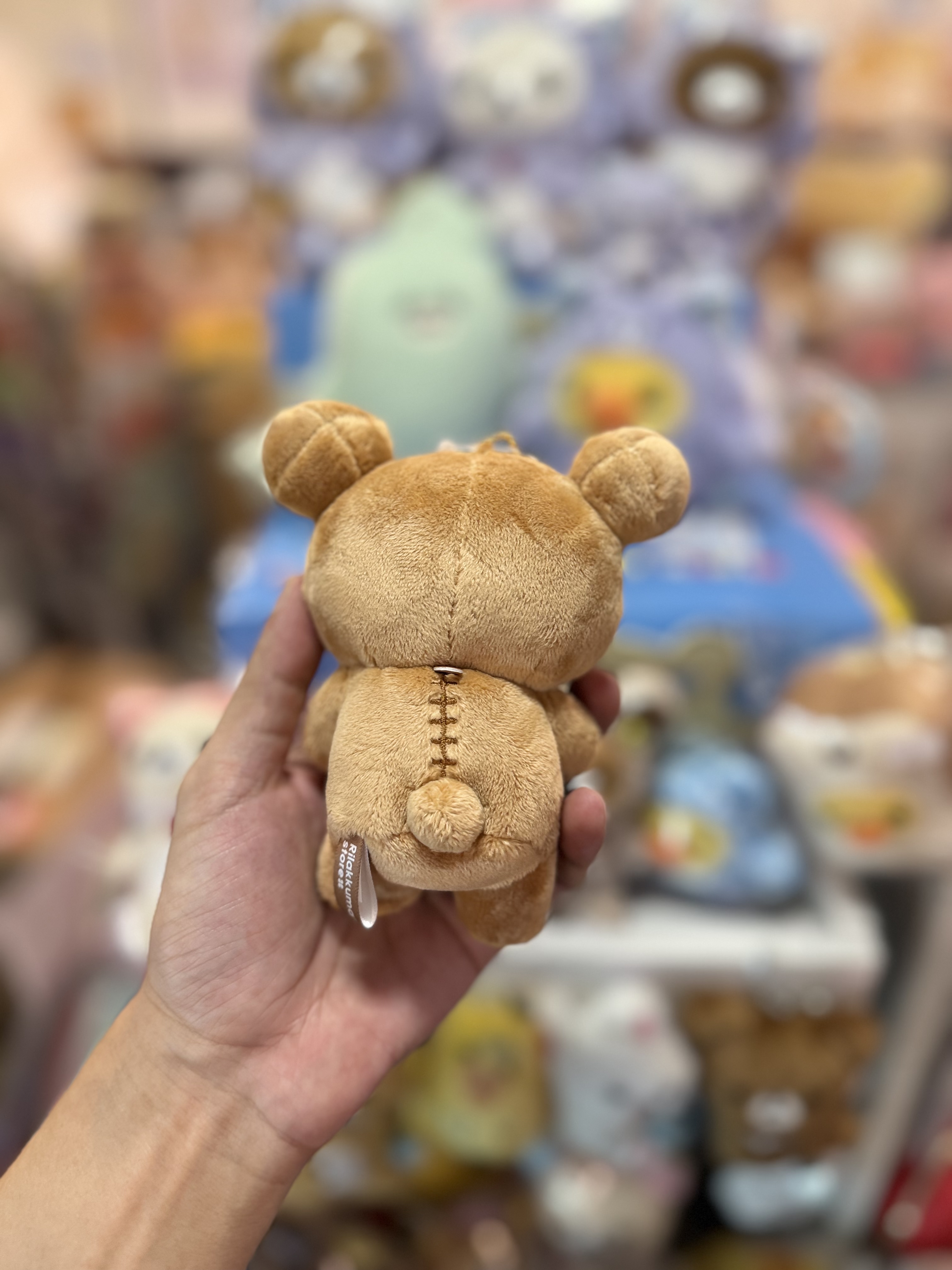 《現貨》全新日本Rilakkuma 東京站新店開幕限定拎渠蓋造型掛飾