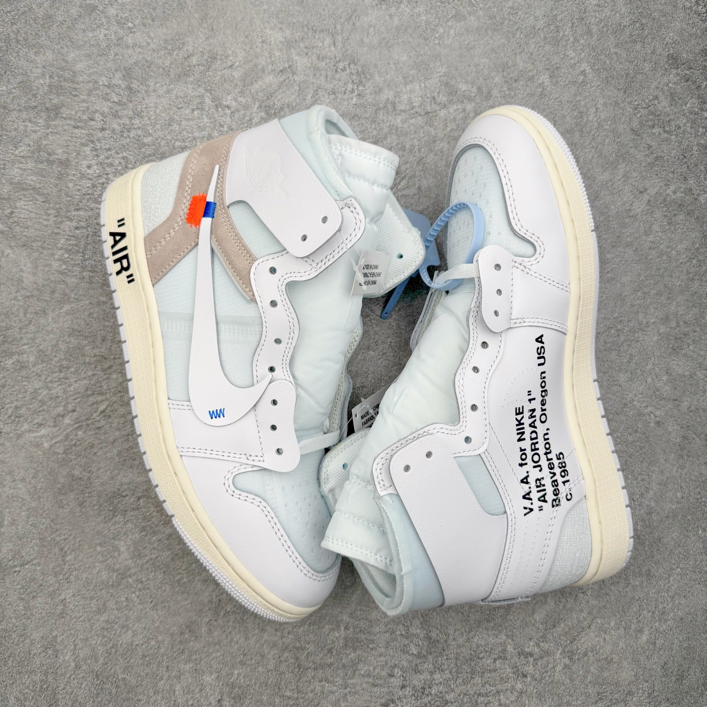 Off-White x Air Jordan 1 Retro High "White" AA3834-100 