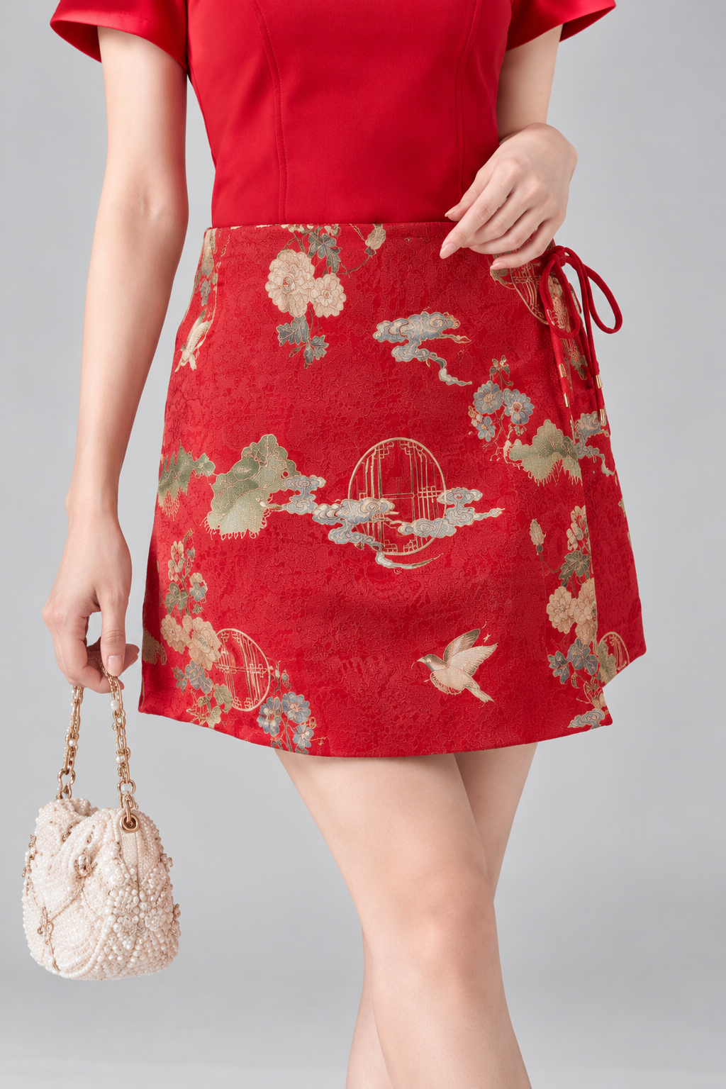 60202-1 Oriental Blossom Skort