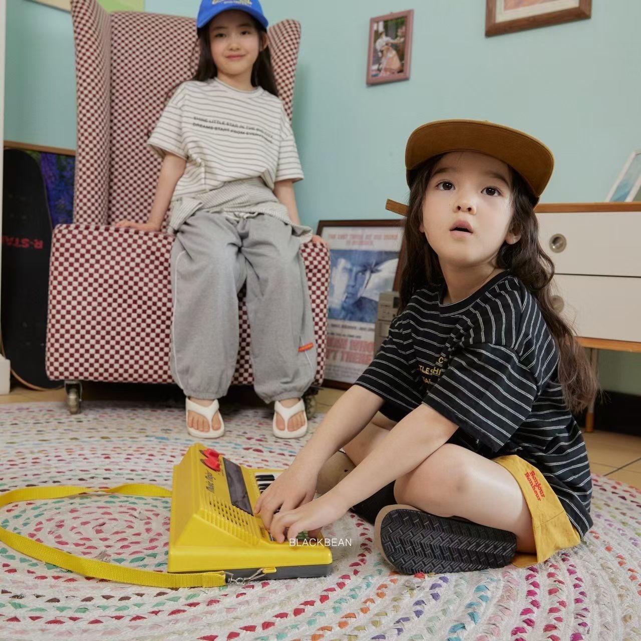 🇰🇷Blackbean&kids tee