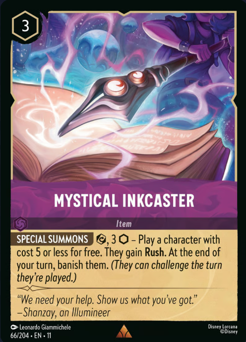 66/204 Mystical Inkcaster R