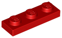 LEGO Plate 1 x 3 3623