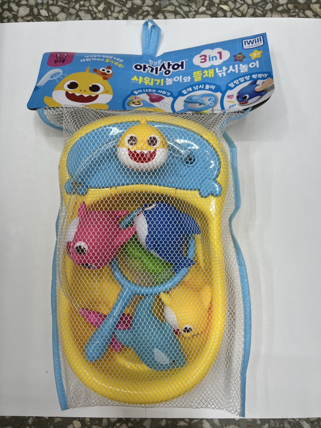 【預訂】韓國直送 Baby Shark 沖涼玩具