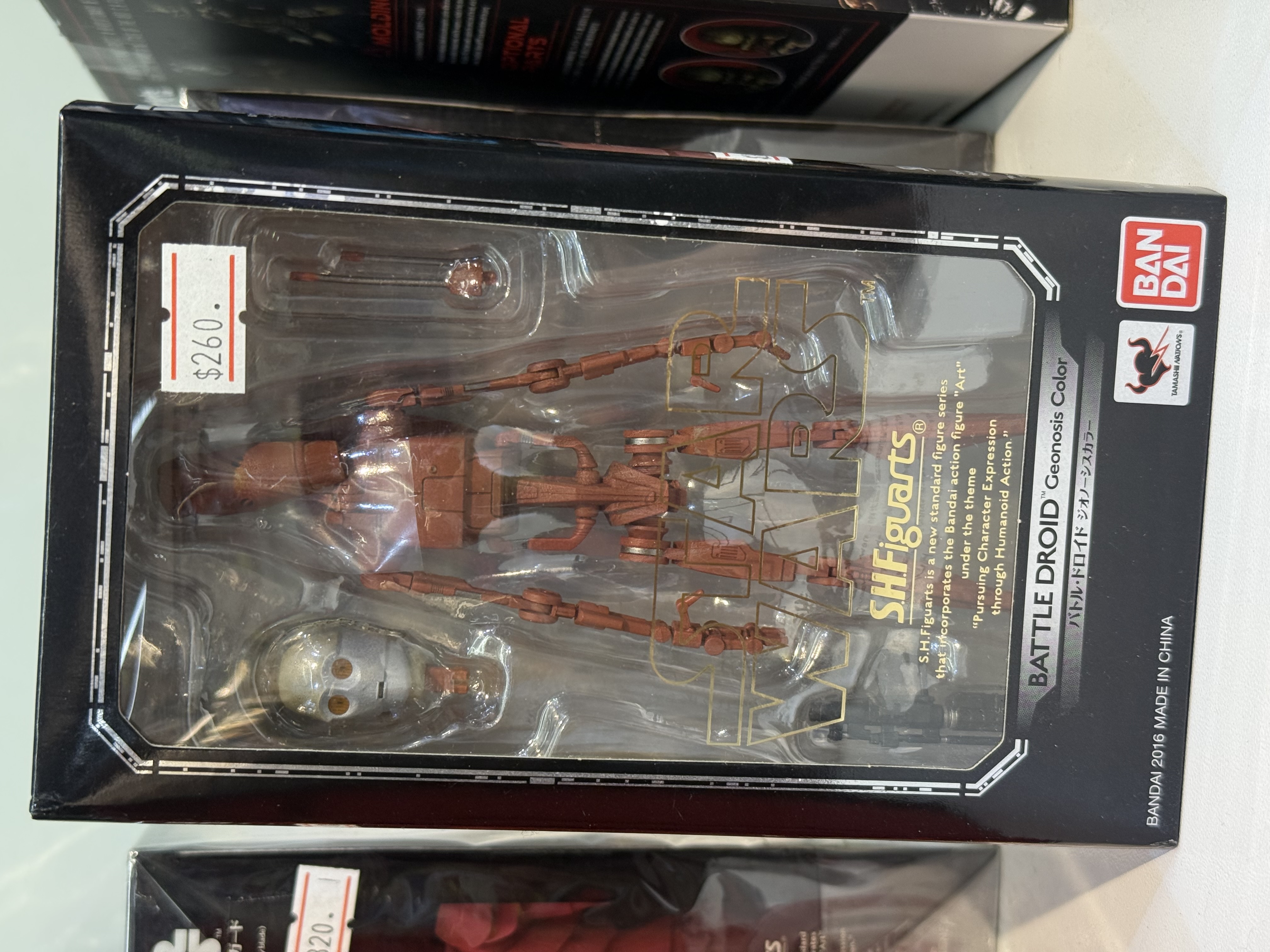 萬代 S.H.Figuarts 星際大戰 戰鬥機器人 吉奧諾西斯配色
