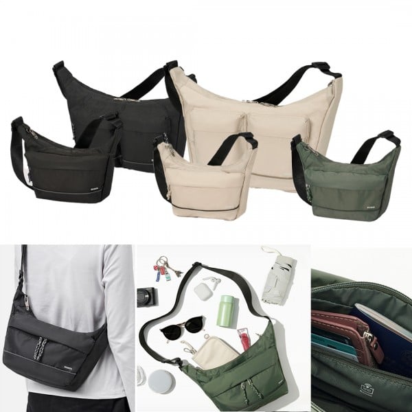 韓國Branden｜防𠝹防水防盗斜揹旅行袋