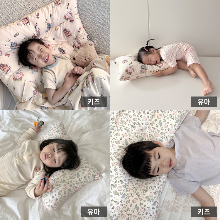 DOTTODOT 玩轉人物超細纖維酒店級一體枕 幼兒款(33x45)