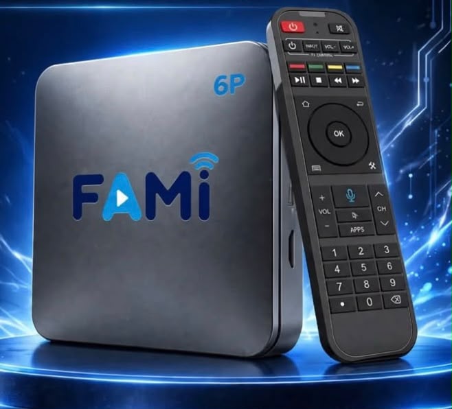 包郵🌟原裝行貨🌟 FAMI 6P 華美新一代智能電視盒子 