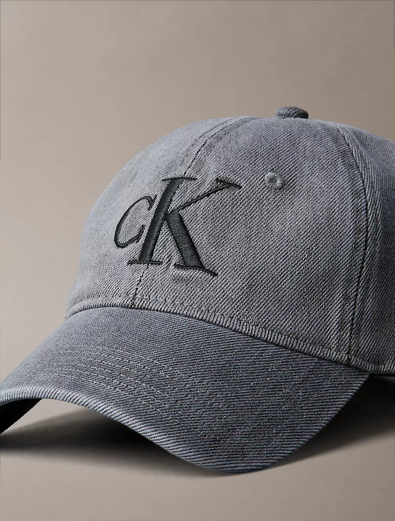 🇺🇸🇨🇦✈️Calvin Klein 灰黑色🩶型格牛仔布🤩男女都啱嘅Cap 🧢 帽現貨😎